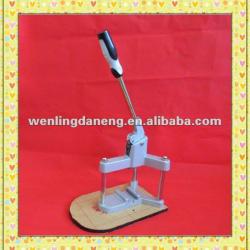 2012 manual stable tripod badge making machine