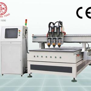 2012 NEW! Pneumatic triple head wood engraving machine