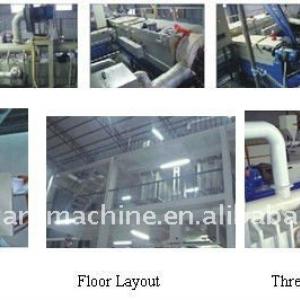 2012 NEW PP NONWOVEN FABRIC PRODUCTION LINE