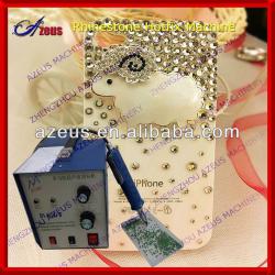 2013 Economical prices apparel machinery Portable Ultrasonic Hotfix Rhinestone Machine--handheld hotfix operating