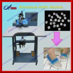 2013 Labor saving apparel machinery 2 colors hot fix rhinestone machine