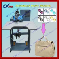 2013 Labor saving apparel machinery 2 colors ultrasonic rhinestone fixing machine