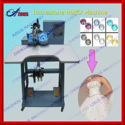 2013 Labor saving apparel machinery two colors diamond setting machine for wedding dress