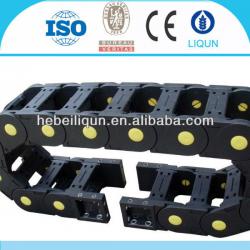 2013 LD56 engineering nylon66 cable drag chains sold by meter with CE certificate