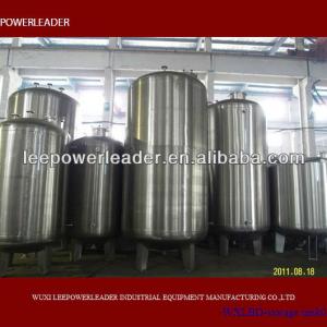 2013 LEEPOWERLEADER ISO certified active demand top quality guaranteed stainless steel vetical storage tank