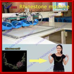 2013 Most welcome intelligent Automatic hot fix machine for apparel manufacturer