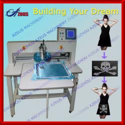 2013 Most welcome intelligent hot fix machine rhinestone transfer motif