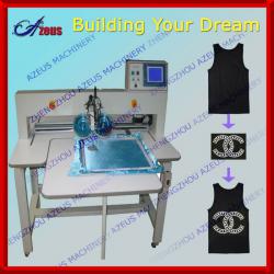 2013 Most welcome intelligent rhinestone hot fixing machine