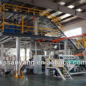 2013 new design with suprising price of pp spunbond nonwoven fabric making production line