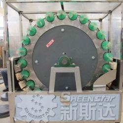 2013 new glass bottle rotary brush washing machine