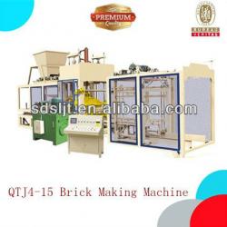 2013 New technologies!!!Full automatic hydraulic brick machinery QT4-15 hollow block making machine