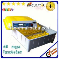 2013 newest 48 eggs cheap durable full automatic mini egg incubator in sale