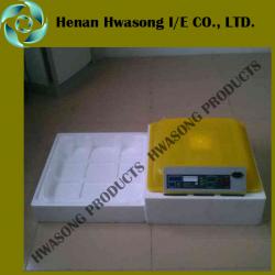 2013 newest design automatic mini egg incubator HS8-48 (holding 48 eggs incubator)