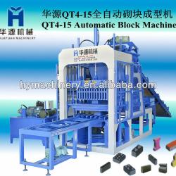 2013 Newly Full automatic concrete block making machine QT4-15 cement brick making machine for sale