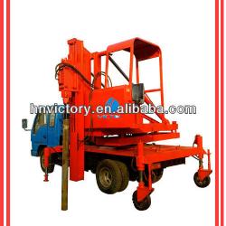 2013 Nice quality hydraulic Guardrail pile driver