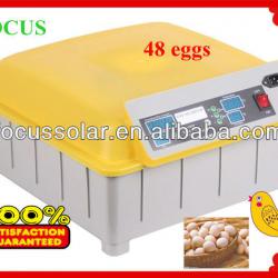 2013 popular mini fully automatic chicken incubator 48 eggs