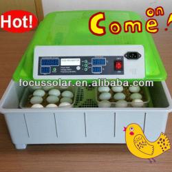 2013 popular mini fully automatic chicken incubator 48 eggs