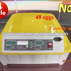 2013 popular mini fully automatic chicken incubator 48 eggs