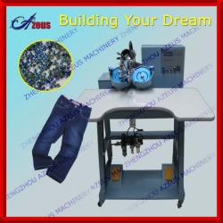 2013 Stable quality ultrasonic two discs hot fix rhinestone machine