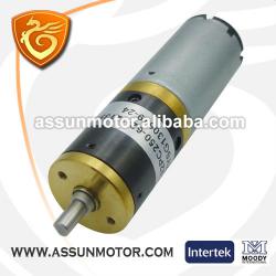 20w,12volt dc motor planetary gear,22 mm planetary gear micro motor