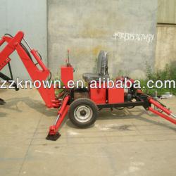 22 HP diesel engine ATV towable backhoe