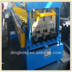 22kw main motor power metal deck roll forming machine with 5 ton decoiler