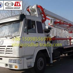 24m Mini Concrete Boom Pump Truck ISO9001&BV Approved