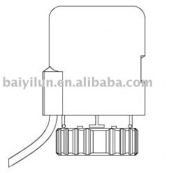 24v/230v thermal actuator