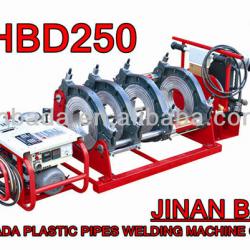 250 pe hdpe pipe butt fusion welding machine