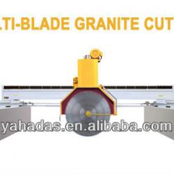 2500 Multiblade Granite Cutting Machine Block Cutter