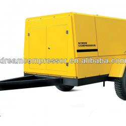 250kw moblie air compressor with jack hammer