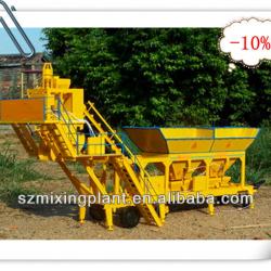 25m3 Mobile Concrete Batching Plant