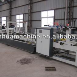 2800*1500mm automatic glue machine / carton box folding and gluing equipment / auto folding and auto glueing