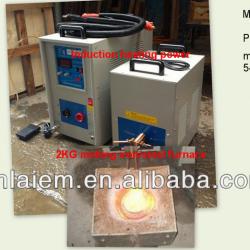 2KG stainless steel laboratory induction melting furnace