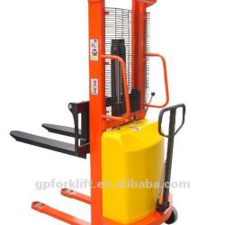 2Ton Semi-Electric Stacker lift height 1.6-3m