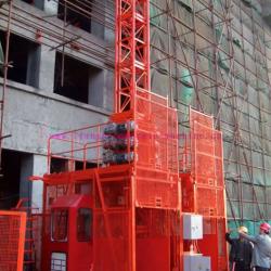 2tons (sc200/200) full automatic double cage construction elevator professional manufacturer designed for Panama