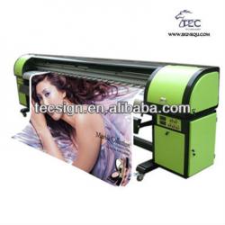 3.2 m eco solvent printer with 2 pcs DX7 head 1440 DPI for SAV vinyl, banner, poster, etc.