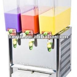 3 bowls of 9 liters cold juice dispenser