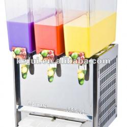 3 bowls of 9 liters refrigerated beverage dispenser