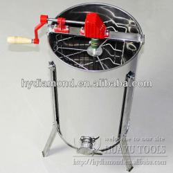 3 frames manual stainless steel honey extractor