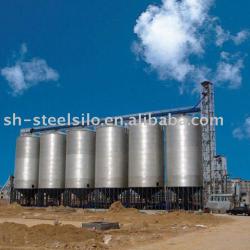 3 Hot Galvanized Wheat Storage Silo