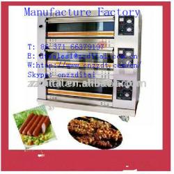 3 layer 6 pan gas oven