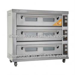 3 layer electric deck oven/bakery equipments