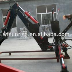 3 point hitch hydraulic backhoe for PTO driven