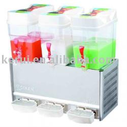 3 tanks cold juice dispenser,18L