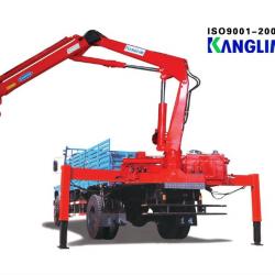 3 TON Truck Mounted Crane Knuckle boom crane KN900