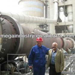 300 TPD Cement Industry Plant Rotary kiln