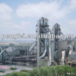 3000tpd dry process rotary kiln cement production line