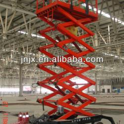 300kg, 10m Mobile Electric scissor lift table/ lift platform