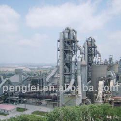 300t/d rotary kiln active lime production line/cement plant